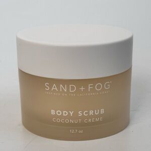 NEW sand + fog coconut creme body scrub 12.7oz